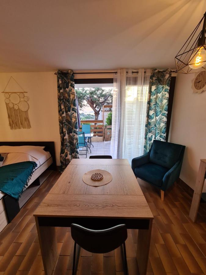 Studio Avec Terasse Vue Mer Porticcio  Exteriör bild
