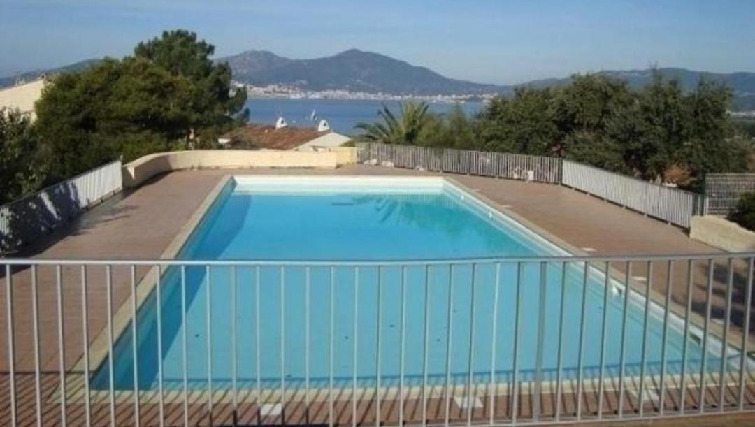 Studio Avec Terasse Vue Mer Porticcio  Exteriör bild